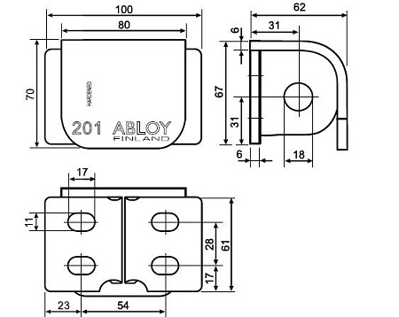 ABLOY PL201 / PL203