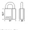 ABLOY PL341/25 / PL341/50