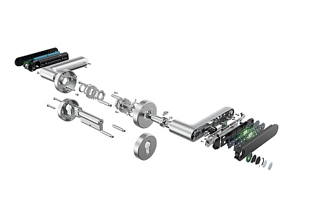 Умный замок-ручка Finnlock Smart FN3300B